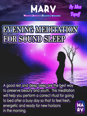 cover image of Evening Meditation For Sound Sleep